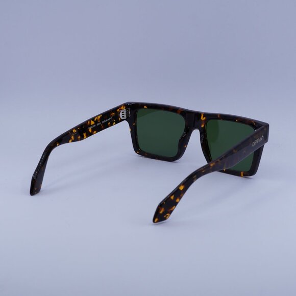 Off-White OERI109 LAWTON 6E55 Sunglasses Havana Square Frame, Green Lenses - Picture 4 of 11